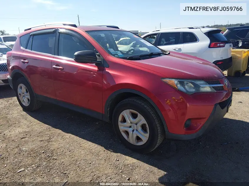 TOYOTA RAV 4 2015, VIN JTMZFREV8FJ059766