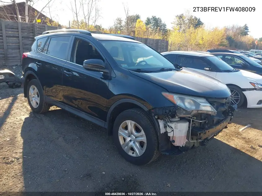 TOYOTA RAV 4 2015, VIN 2T3BFREV1FW408009