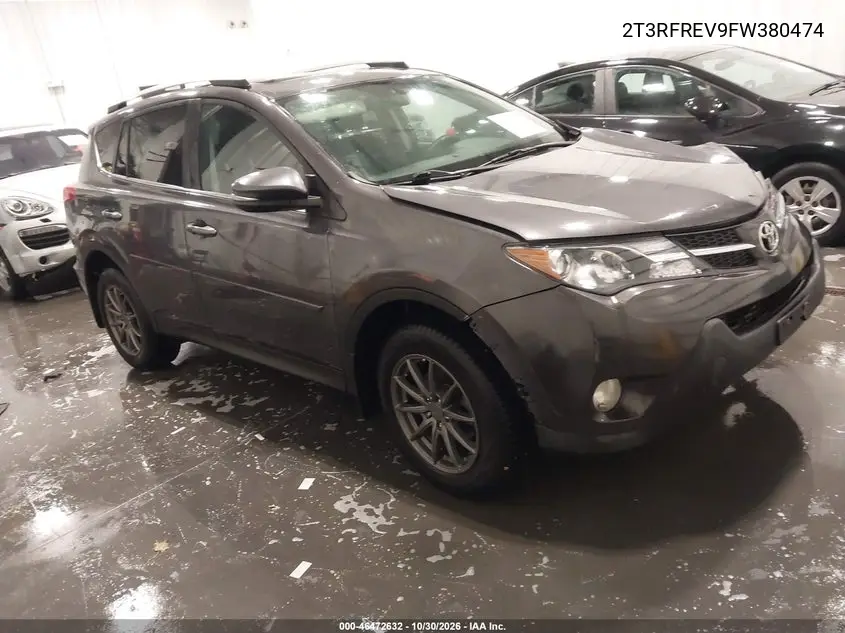 TOYOTA RAV 4 2015, VIN 2T3RFREV9FW380474