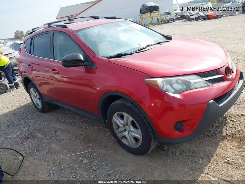TOYOTA RAV 4 2015, VIN JTMBFREVXFJ020372