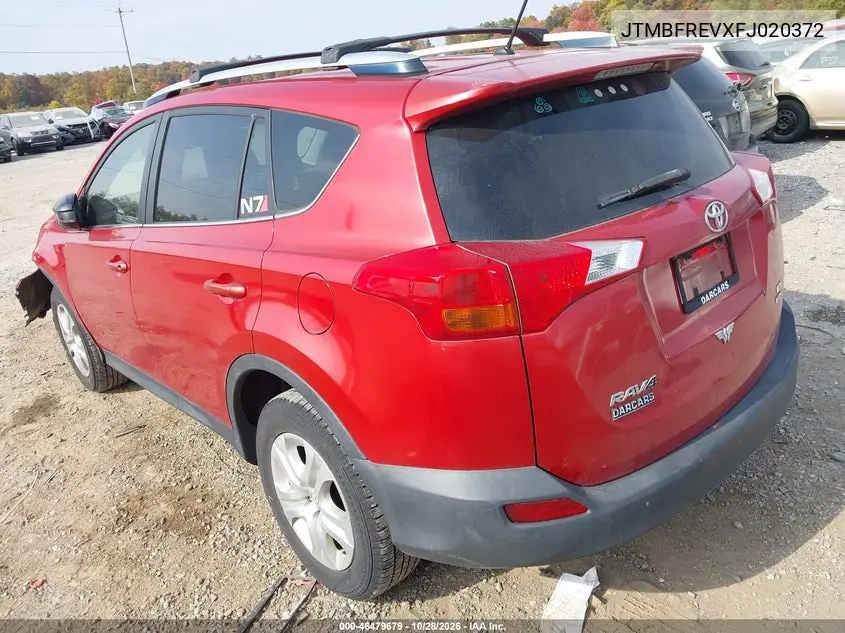 2015 TOYOTA RAV 4 VIN JTMBFREVXFJ020372 — фото 3