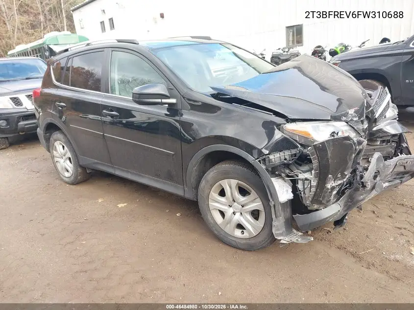TOYOTA RAV 4 2015, VIN 2T3BFREV6FW310688