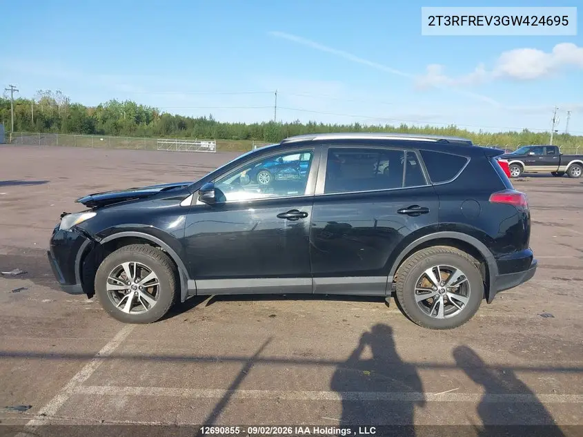 2016 TOYOTA RAV 4 VIN 2T3RFREV3GW424695 — фото 13