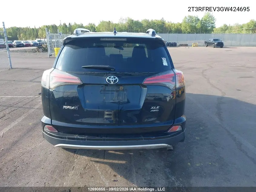 2016 TOYOTA RAV 4 VIN 2T3RFREV3GW424695 — фото 15