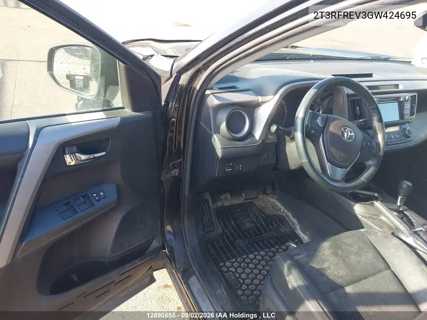 2016 TOYOTA RAV 4 VIN 2T3RFREV3GW424695 — фото 18