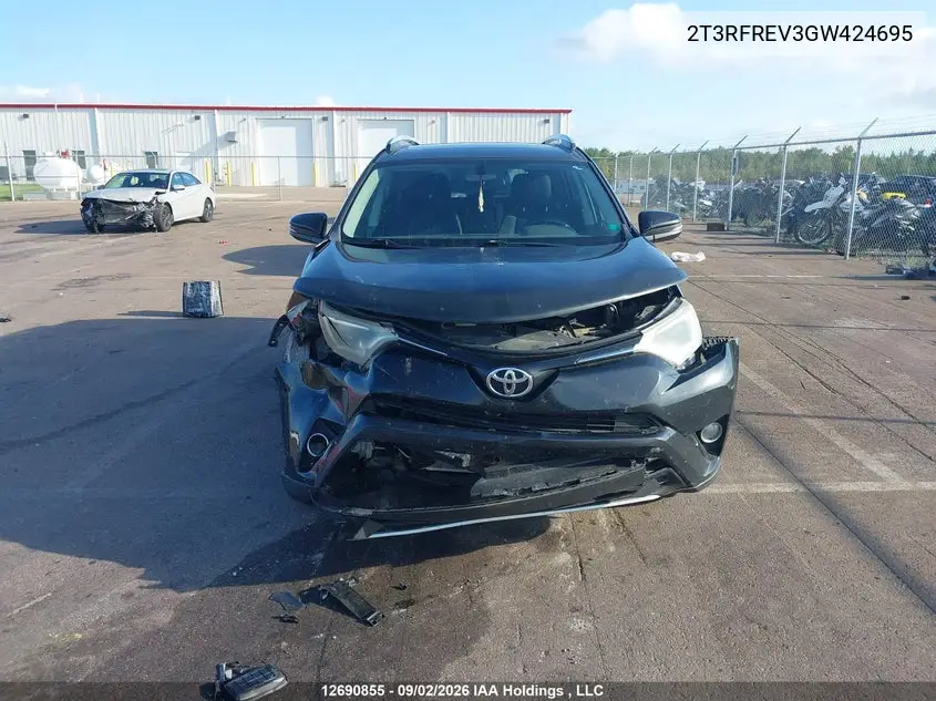 2016 TOYOTA RAV 4 VIN 2T3RFREV3GW424695 — фото 6