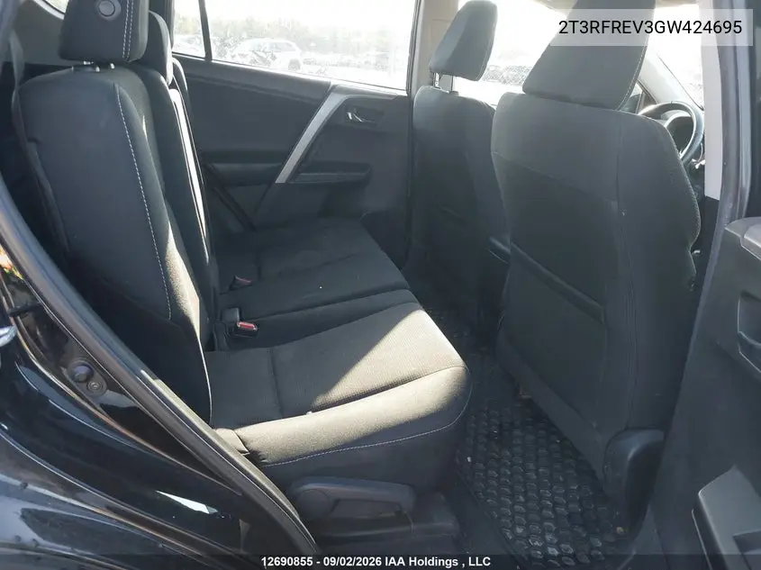2016 TOYOTA RAV 4 VIN 2T3RFREV3GW424695 — фото 8