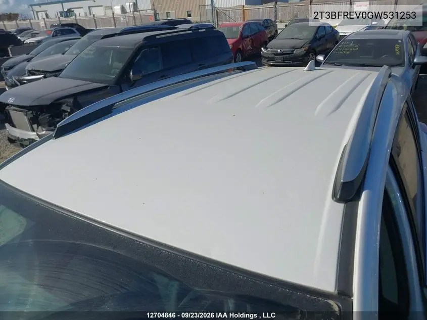2016 TOYOTA RAV 4 VIN 2T3BFREV0GW531253 — фото 11