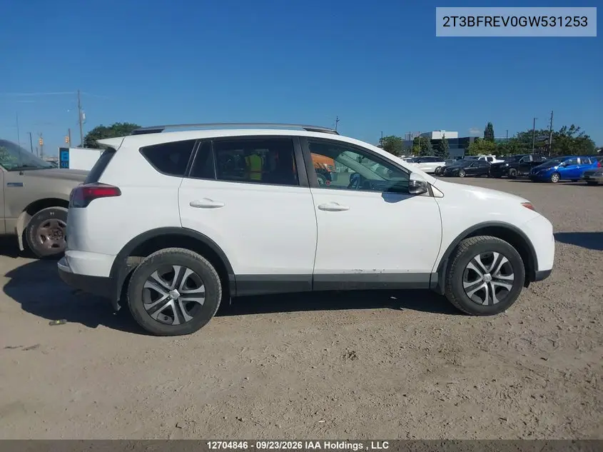2016 TOYOTA RAV 4 VIN 2T3BFREV0GW531253 — фото 13