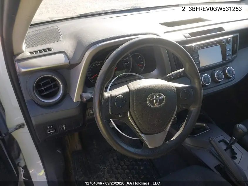 2016 TOYOTA RAV 4 VIN 2T3BFREV0GW531253 — фото 17