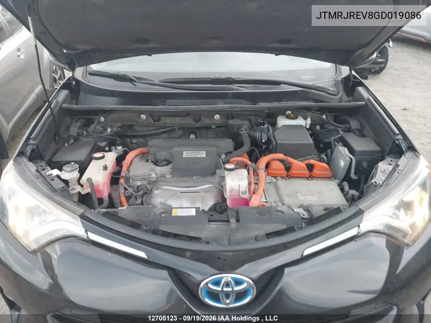 2016 TOYOTA RAV 4 VIN JTMRJREV8GD019086 — фото 10