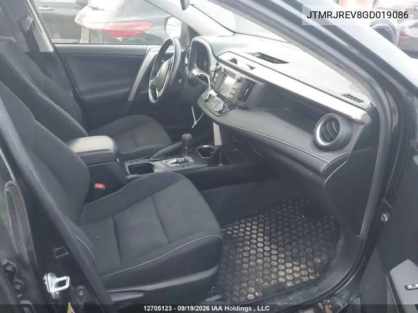 2016 TOYOTA RAV 4 VIN JTMRJREV8GD019086 — фото 5