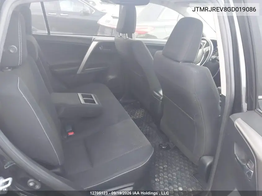 2016 TOYOTA RAV 4 VIN JTMRJREV8GD019086 — фото 8