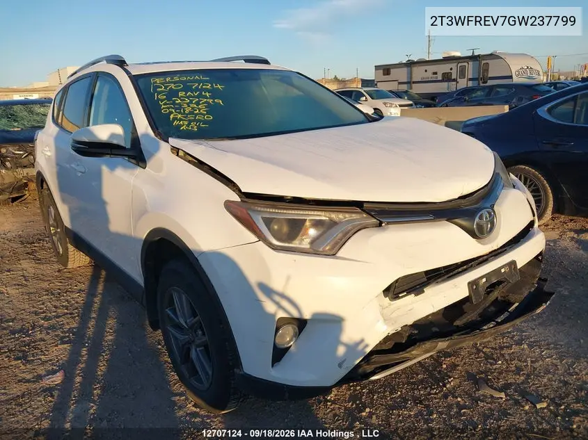 TOYOTA RAV 4 2016, VIN 2T3WFREV7GW237799