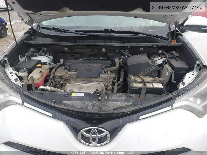 2016 TOYOTA RAV 4 VIN 2T3BFREVXGW417440 — фото 10