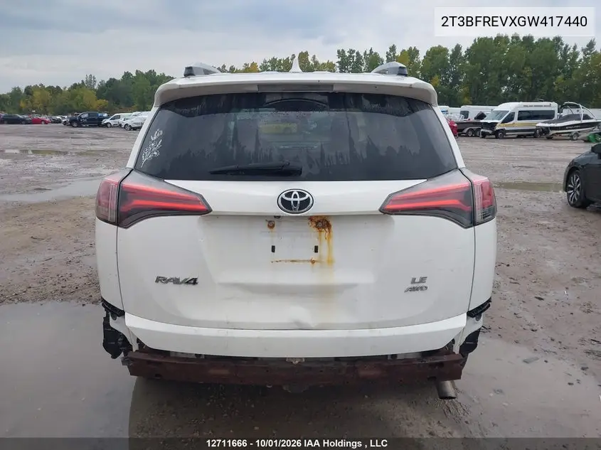 2016 TOYOTA RAV 4 VIN 2T3BFREVXGW417440 — фото 17
