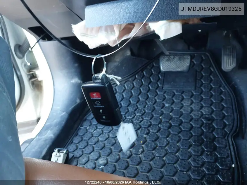 2016 TOYOTA RAV 4 VIN JTMDJREV8GD019325 — фото 11