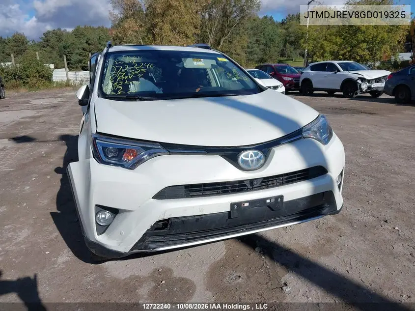2016 TOYOTA RAV 4 VIN JTMDJREV8GD019325 — фото 12