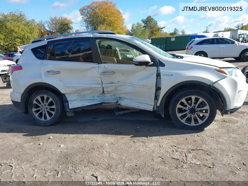 2016 TOYOTA RAV 4 VIN JTMDJREV8GD019325 — фото 13