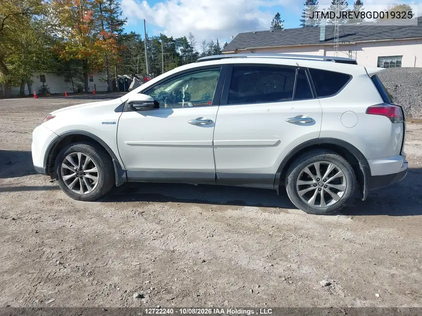 2016 TOYOTA RAV 4 VIN JTMDJREV8GD019325 — фото 14