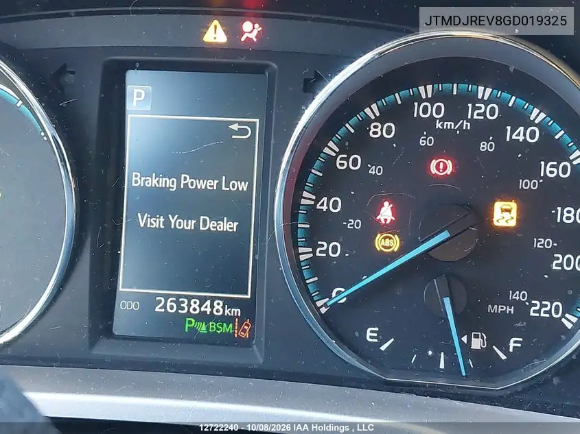 2016 TOYOTA RAV 4 VIN JTMDJREV8GD019325 — фото 15