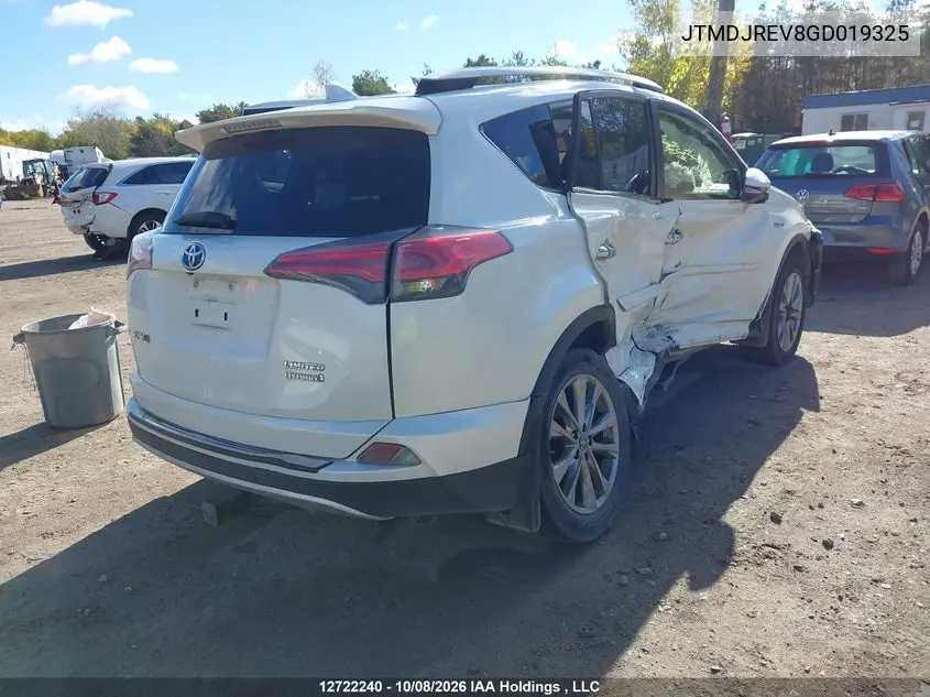 2016 TOYOTA RAV 4 VIN JTMDJREV8GD019325 — фото 4