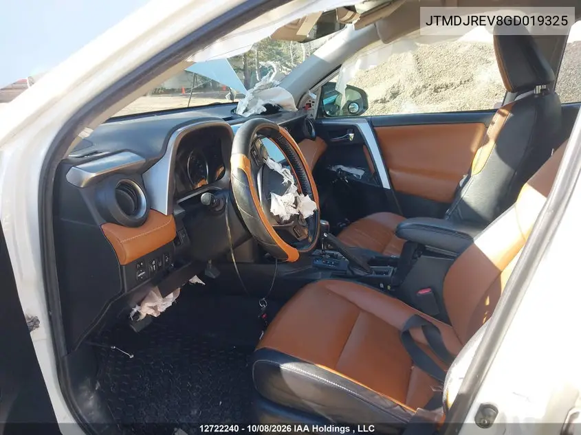 2016 TOYOTA RAV 4 VIN JTMDJREV8GD019325 — фото 5
