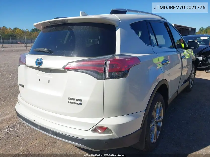 2016 TOYOTA RAV 4 VIN JTMDJREV7GD021776 — фото 4