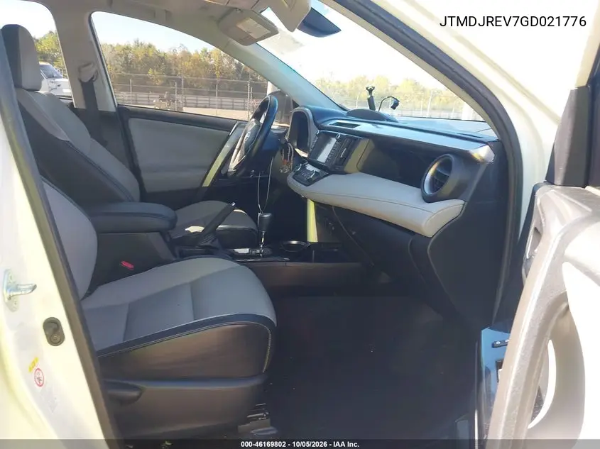 2016 TOYOTA RAV 4 VIN JTMDJREV7GD021776 — фото 5