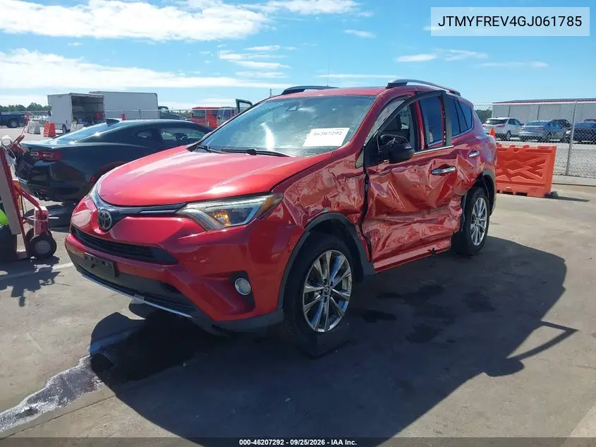 2016 TOYOTA RAV 4 VIN JTMYFREV4GJ061785 — фото 2