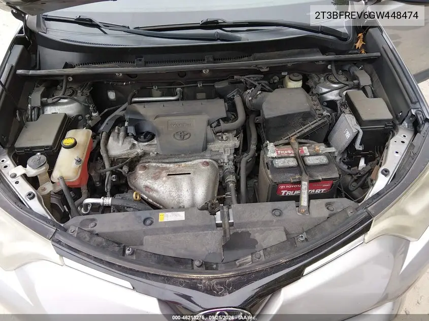 2016 TOYOTA RAV 4 VIN 2T3BFREV6GW448474 — фото 10
