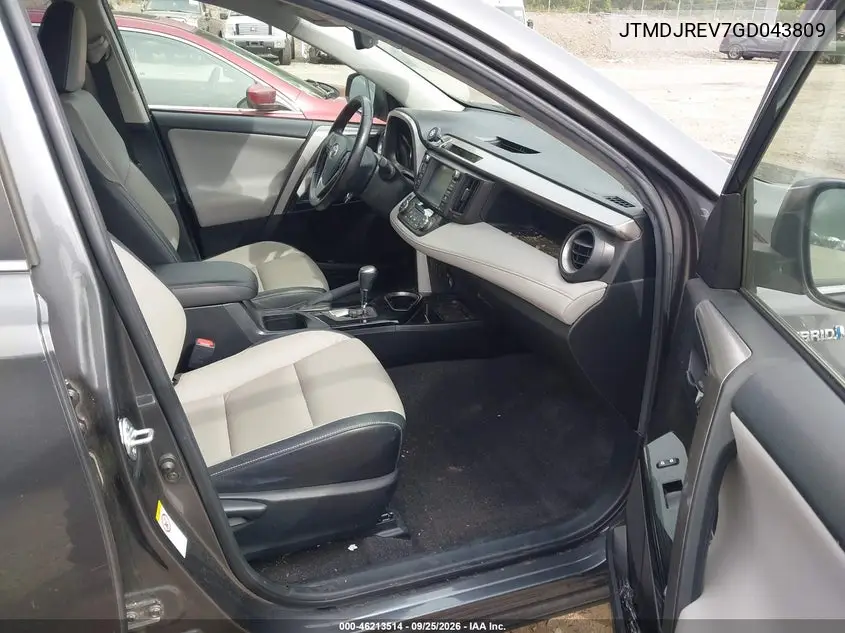2016 TOYOTA RAV 4 VIN JTMDJREV7GD043809 — фото 5