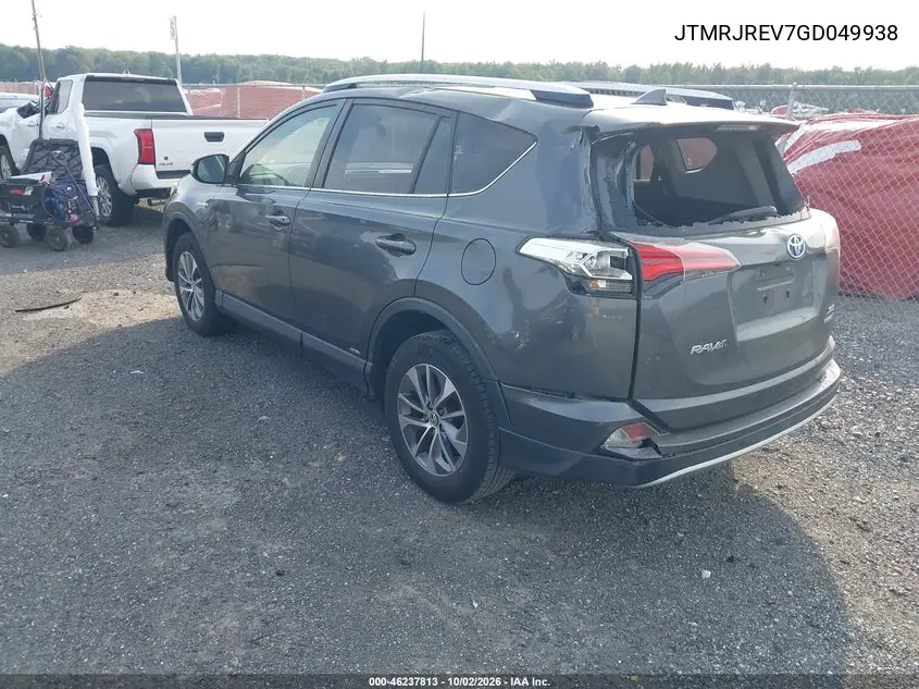 2016 TOYOTA RAV 4 VIN JTMRJREV7GD049938 — фото 3