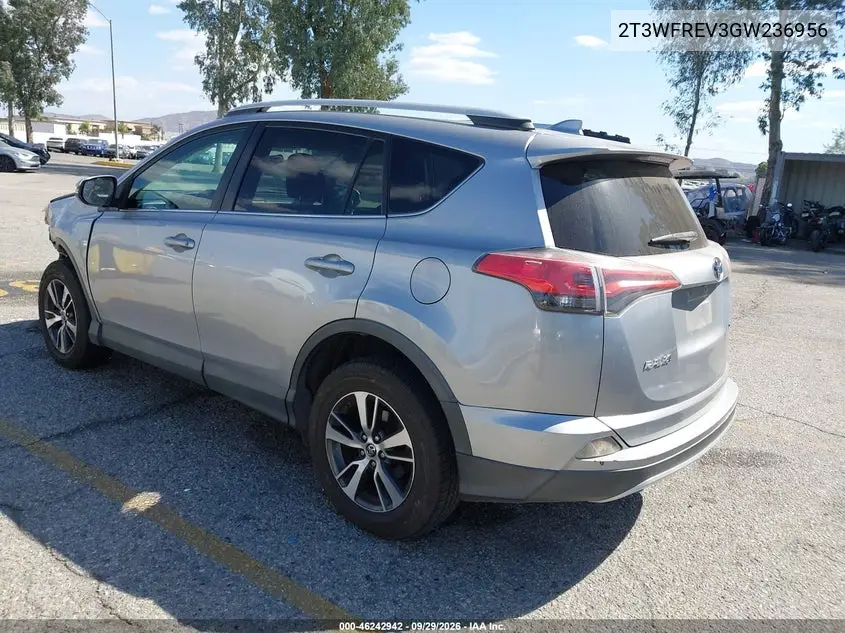 2016 TOYOTA RAV 4 VIN 2T3WFREV3GW236956 — фото 3