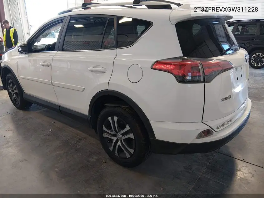 2016 TOYOTA RAV 4 VIN 2T3ZFREVXGW311228 — фото 3