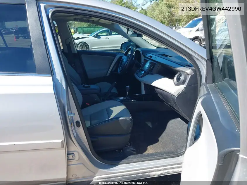 2016 TOYOTA RAV 4 VIN 2T3DFREV4GW442990 — фото 5