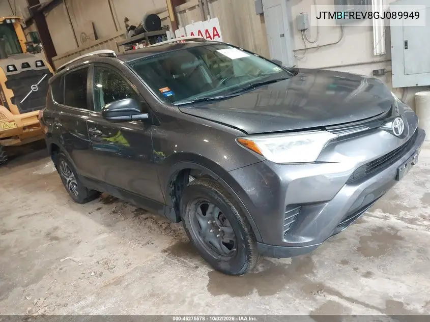 TOYOTA RAV 4 2016, VIN JTMBFREV8GJ089949