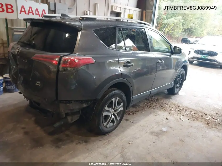 2016 TOYOTA RAV 4 VIN JTMBFREV8GJ089949 — фото 4