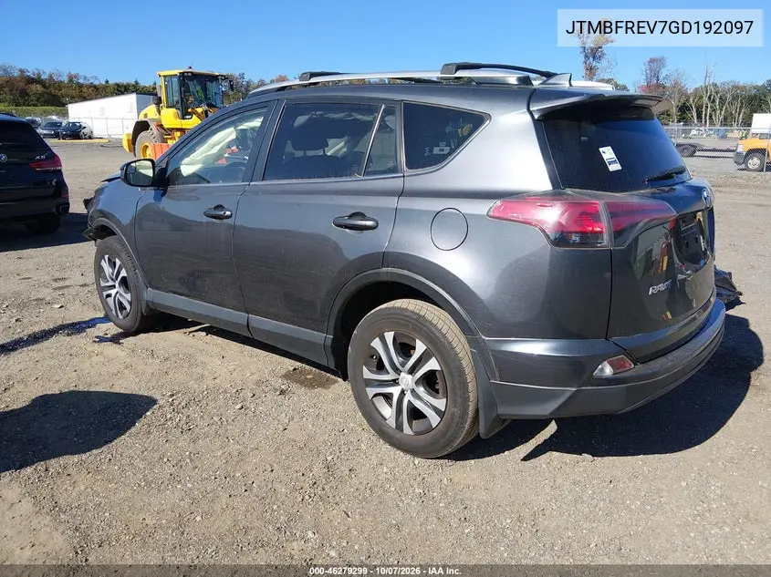 2016 TOYOTA RAV 4 VIN JTMBFREV7GD192097 — фото 3