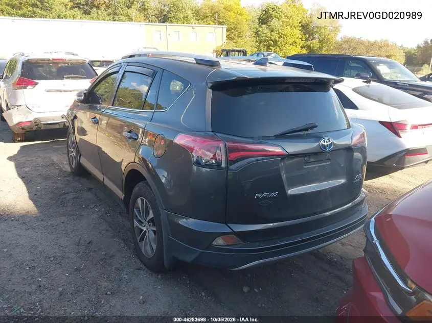 2016 TOYOTA RAV 4 VIN JTMRJREV0GD020989 — фото 3