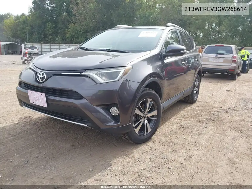 2016 TOYOTA RAV 4 VIN 2T3WFREV3GW268614 — фото 2