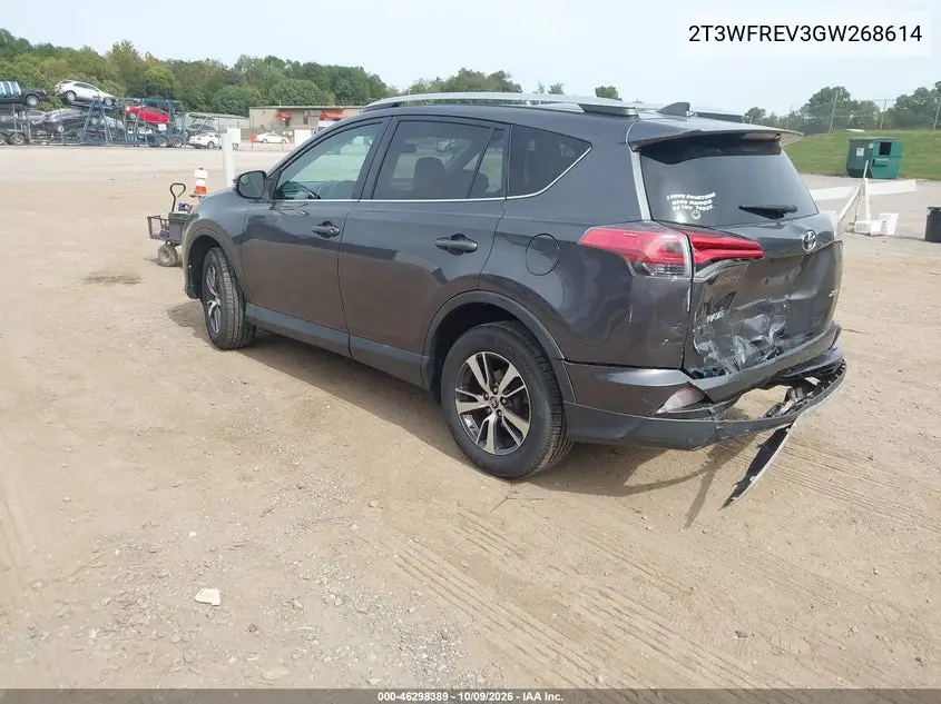 2016 TOYOTA RAV 4 VIN 2T3WFREV3GW268614 — фото 3