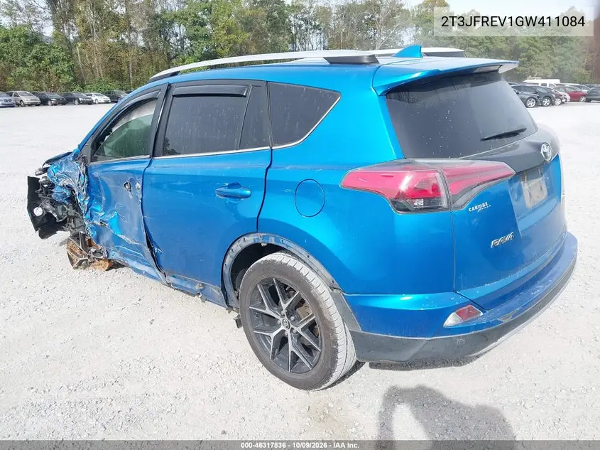 2016 TOYOTA RAV 4 VIN 2T3JFREV1GW411084 — фото 3