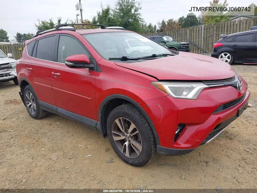 TOYOTA RAV 4 2016, VIN JTMRFREV8GJ060742