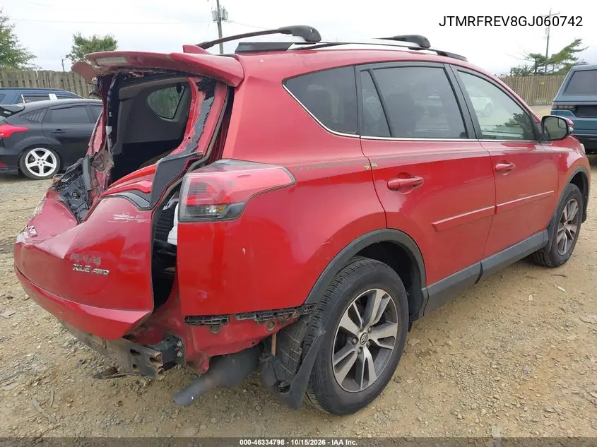 2016 TOYOTA RAV 4 VIN JTMRFREV8GJ060742 — фото 4