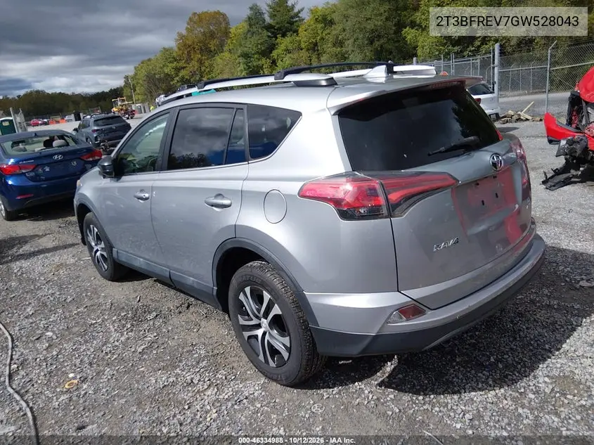 2016 TOYOTA RAV 4 VIN 2T3BFREV7GW528043 — фото 3