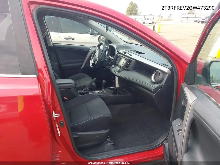 2016 TOYOTA RAV 4 VIN 2T3RFREV2GW473290 — фото 5