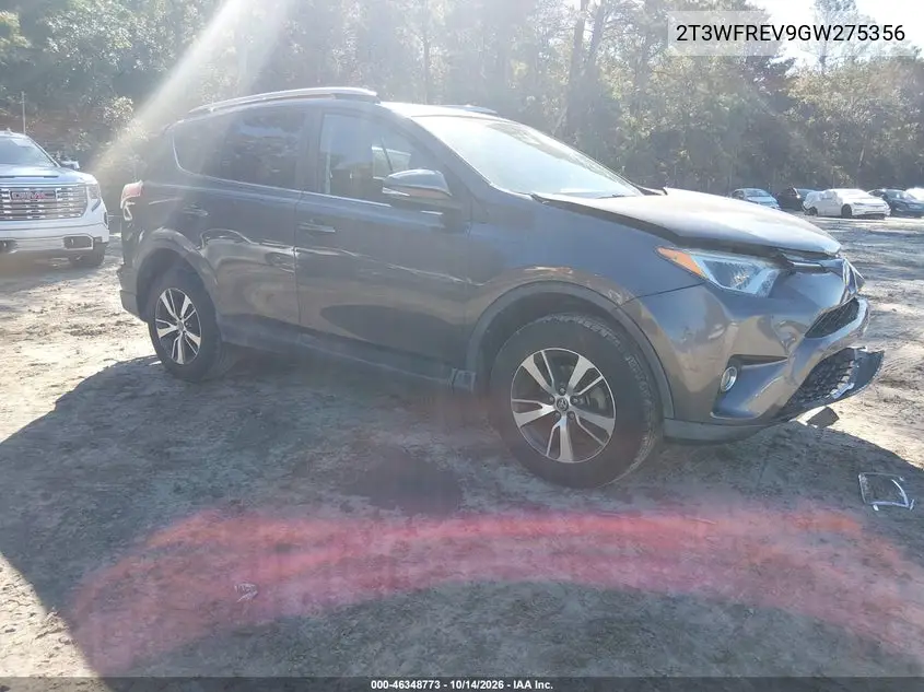 TOYOTA RAV 4 2016, VIN 2T3WFREV9GW275356