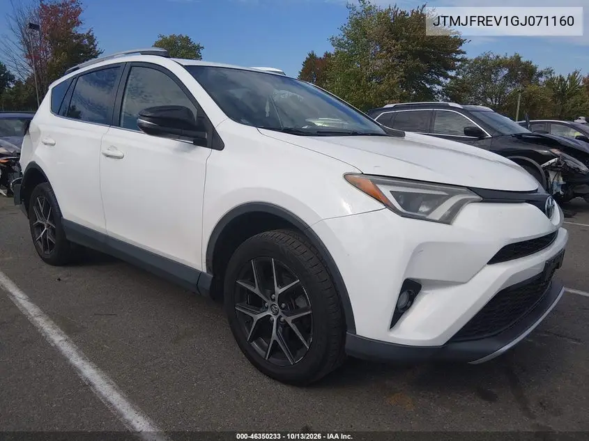 TOYOTA RAV 4 2016, VIN JTMJFREV1GJ071160
