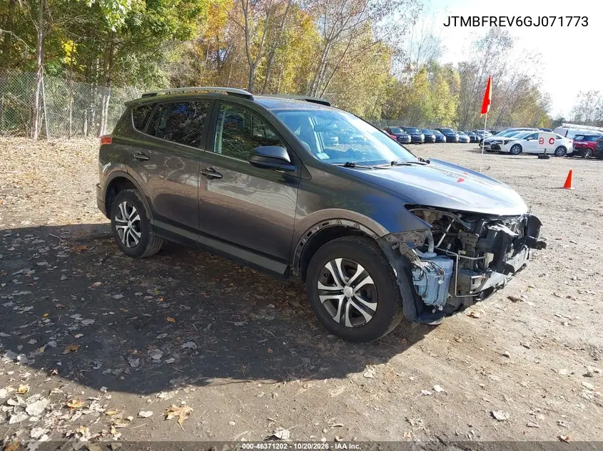 TOYOTA RAV 4 2016, VIN JTMBFREV6GJ071773